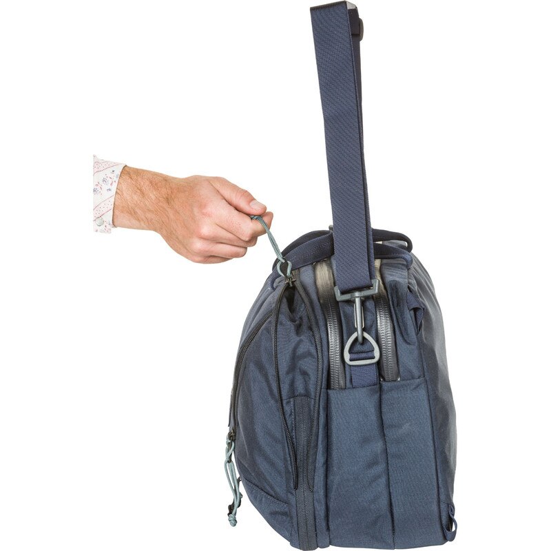 3 Way Expandable Briefcase - Galaxy (Profile Expanded)